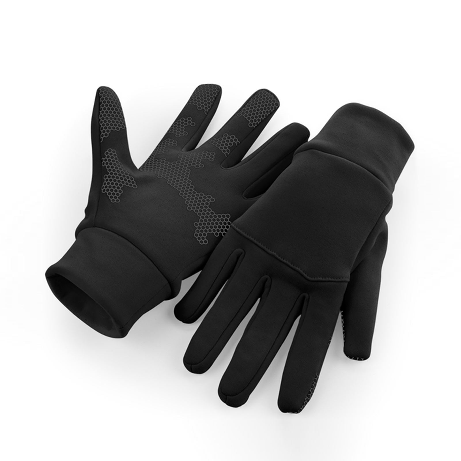 Softshell Sports Tech Gloves black b310