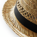 Straw Summer Trilby natural