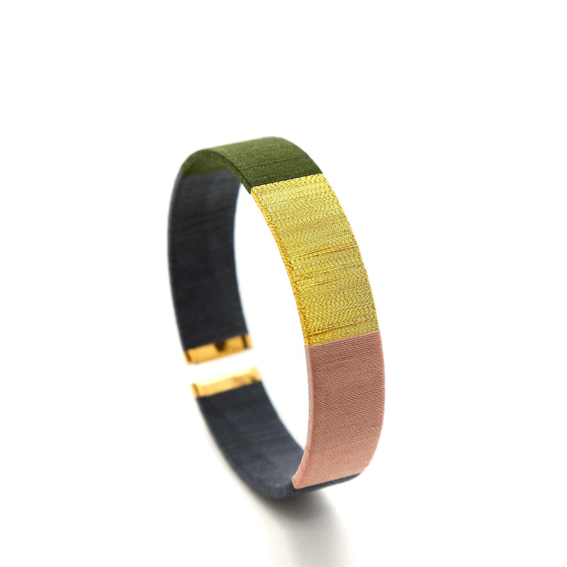 Tao Bracelet kaki creme Libero Products