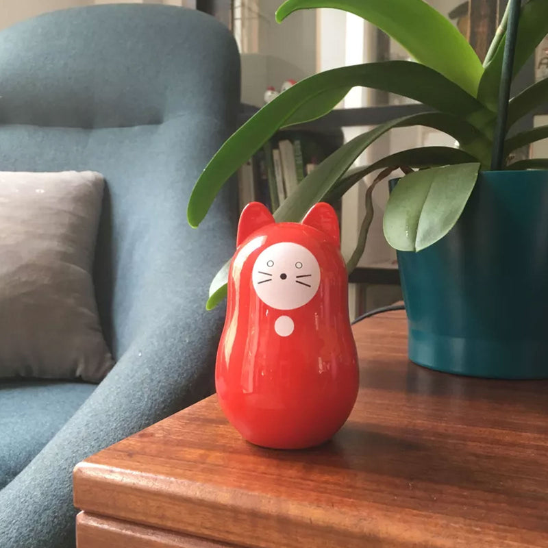 Daruma-Neko buena suerte (rojo) Libero Products
