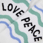 Peace Socks off white