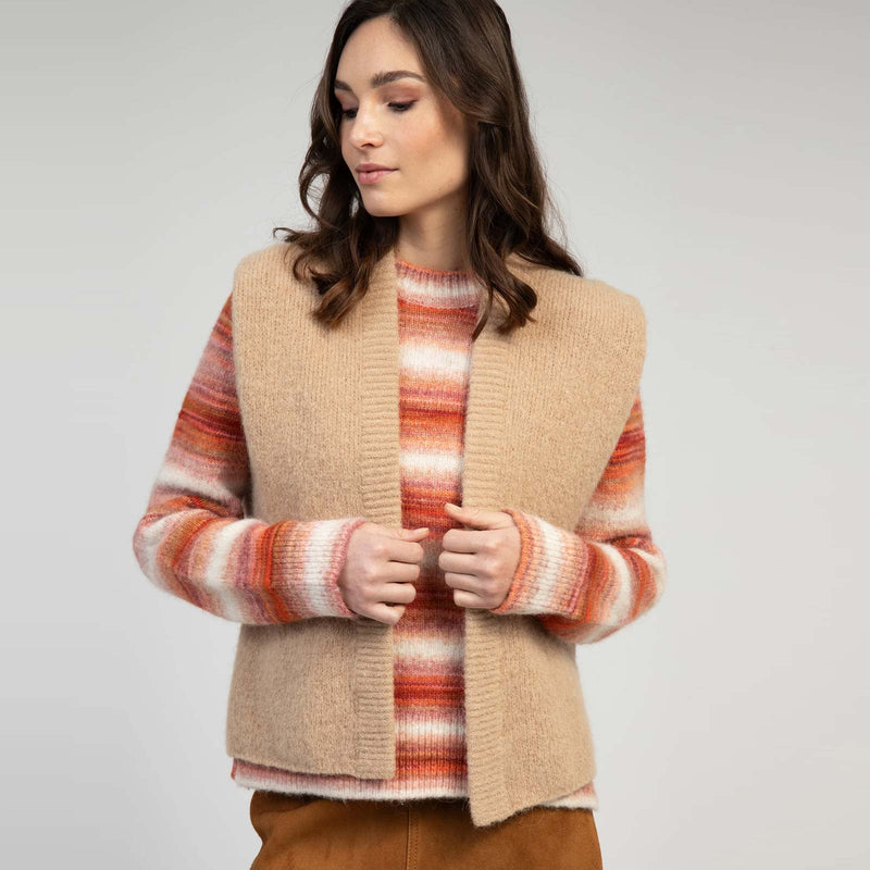 Besco Cardigan camel Maison Anje