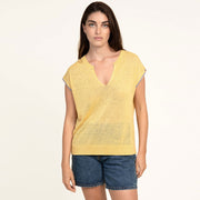 Bilk Shirt ocre Maison Anje