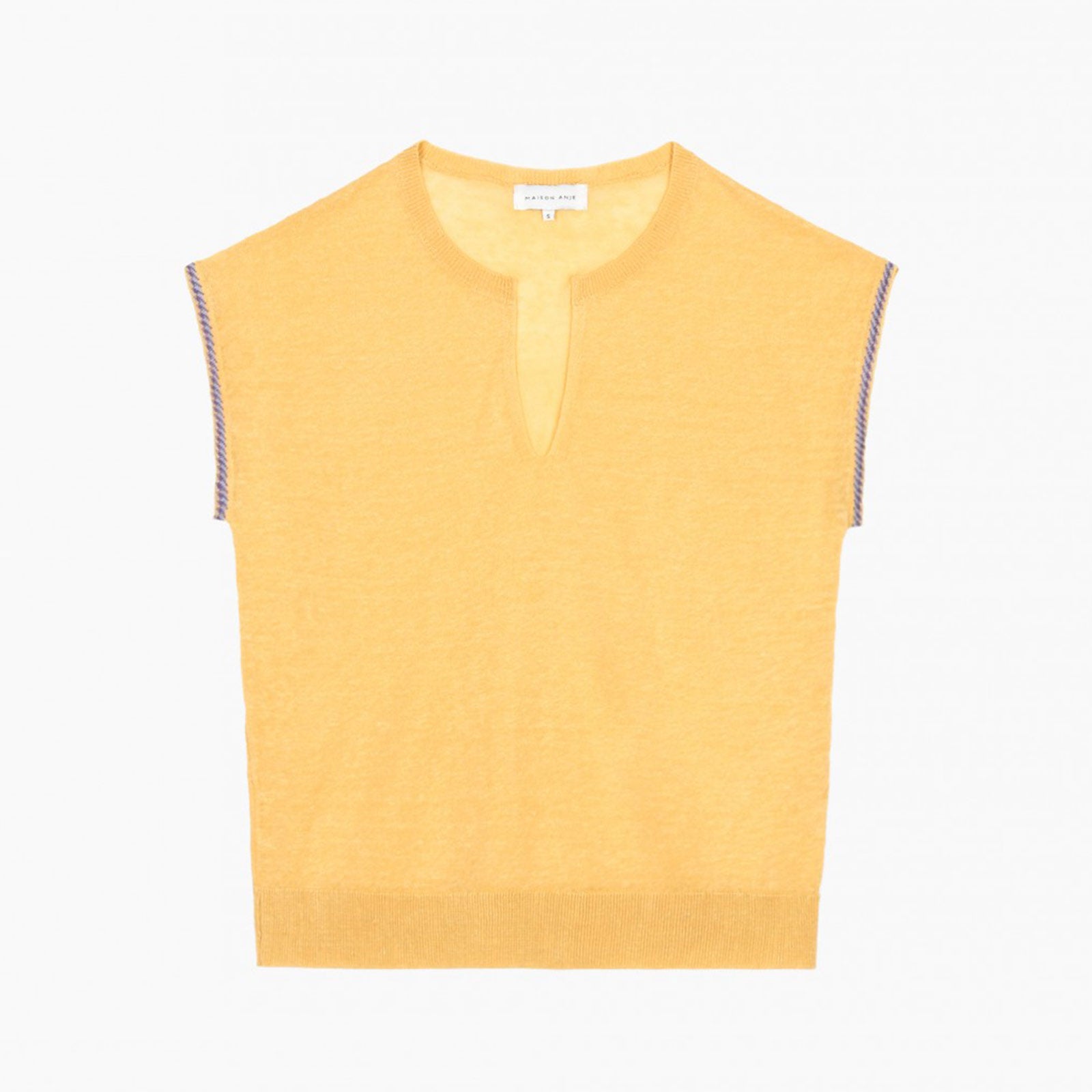 Bilk Shirt ocre Maison Anje
