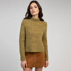 Brima Mockneck Jumper olive Maison Anje