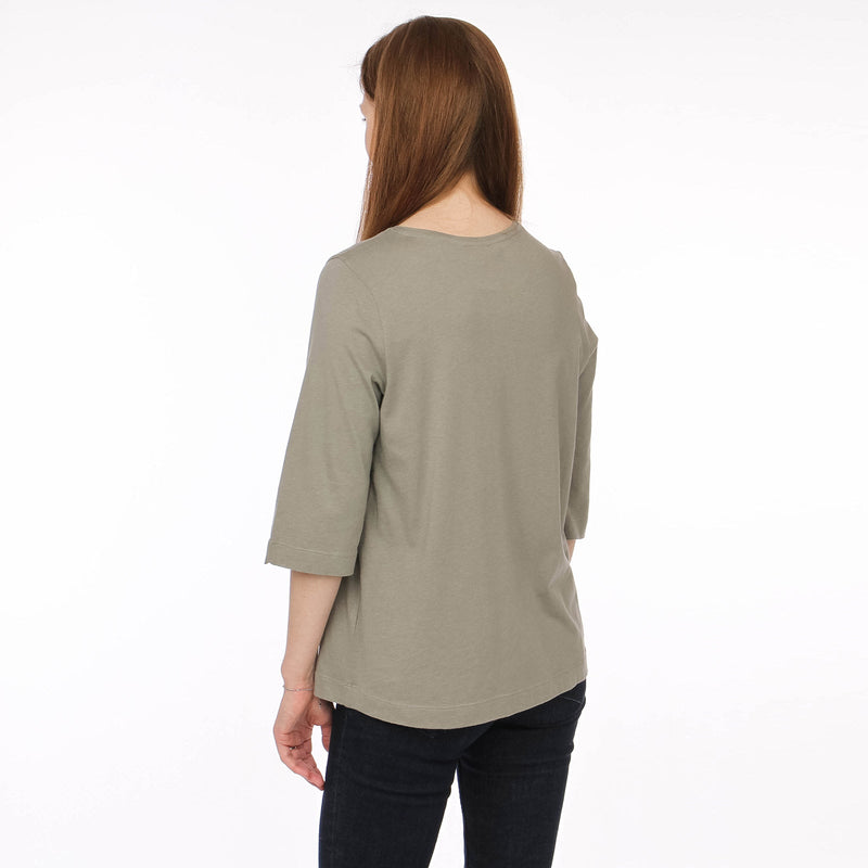 Dakilana T-Shirt kaki Maison Anje
