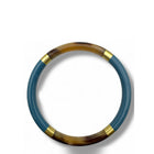 Buffle Horn Bracelet bleu canard Maison Kizo