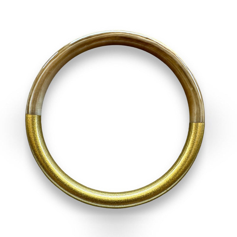 Buffle Horn Bracelet gold Maison Kizo