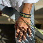 Buffle Horn Bracelet green Maison Kizo