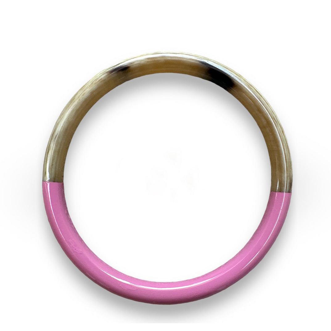 Buffle Horn Bracelet laqué C21 Maison Kizo