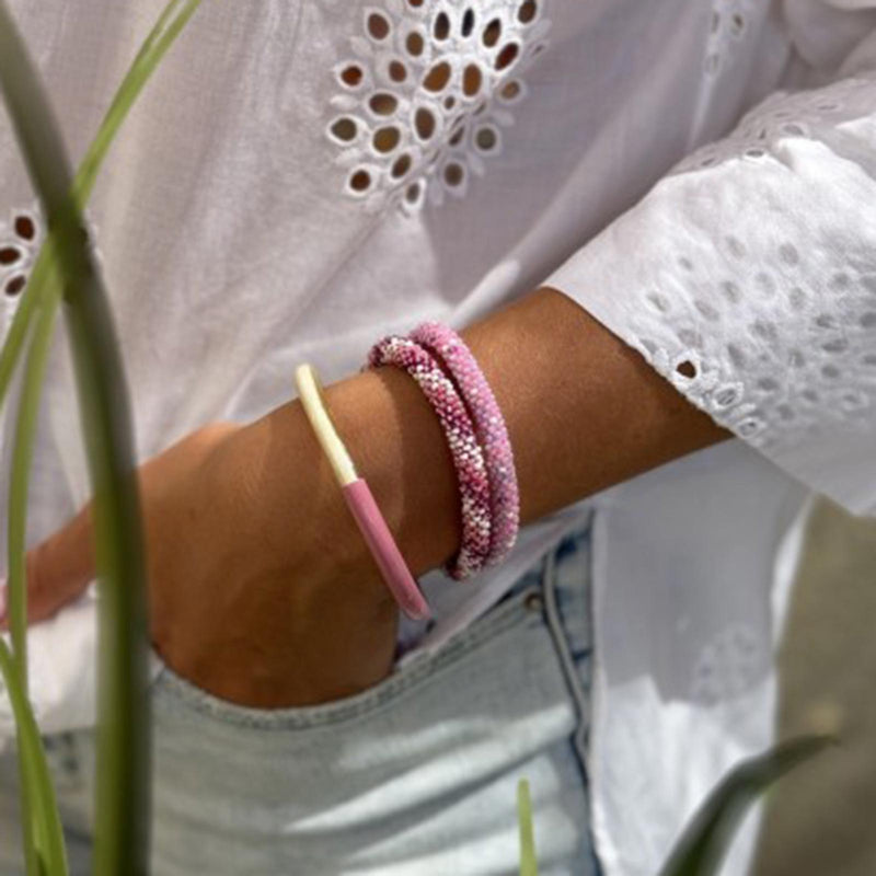 Buffle Horn Bracelet laqué C21 Maison Kizo