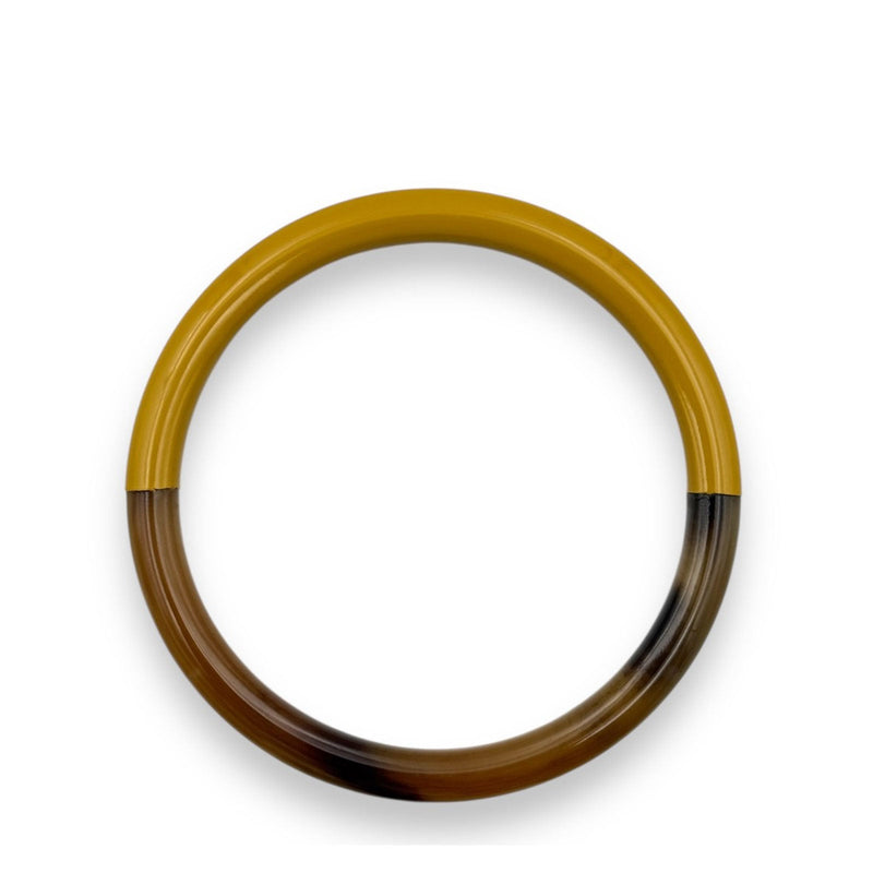 Buffle Horn Bracelet mustard C89 Maison Kizo