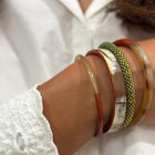 Buffle Horn Bracelet terracotta Maison Kizo
