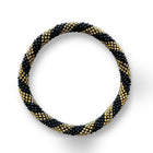 Nepalese Anklet black/gold Maison Kizo