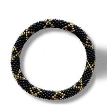 Nepalese Bracelet black/gold Maison Kizo
