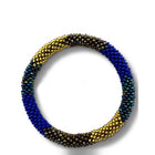 Nepalese Bracelet blue/gold/rainbow Maison Kizo