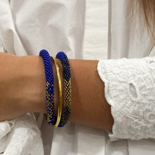 Nepalese Bracelet blue/gold/rainbow Maison Kizo