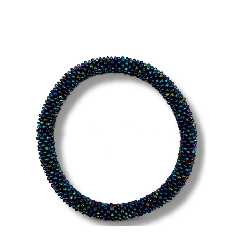 Nepalese Bracelet blue rainbow Maison Kizo