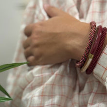 Nepalese Bracelet bordeaux Maison Kizo
