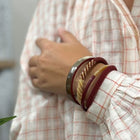 Nepalese Bracelet bordeaux Maison Kizo