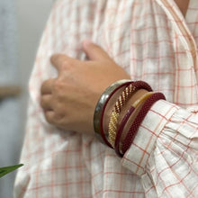 Nepalese Bracelet bordeaux Maison Kizo