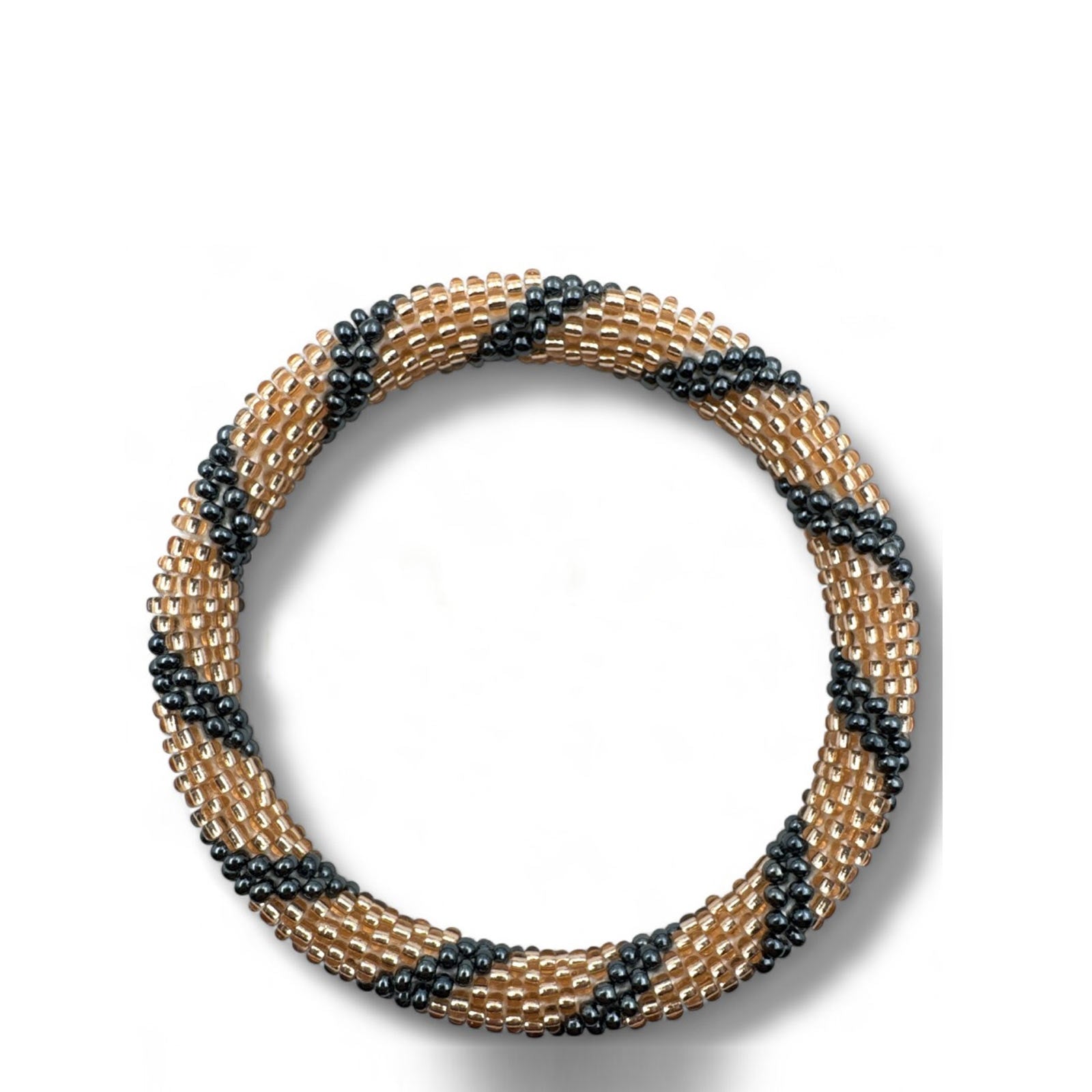 Nepalese Bracelet champagne/grey Maison Kizo