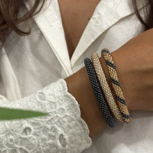 Nepalese Bracelet champagne/grey Maison Kizo