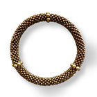 Nepalese Bracelet golden beads Maison Kizo