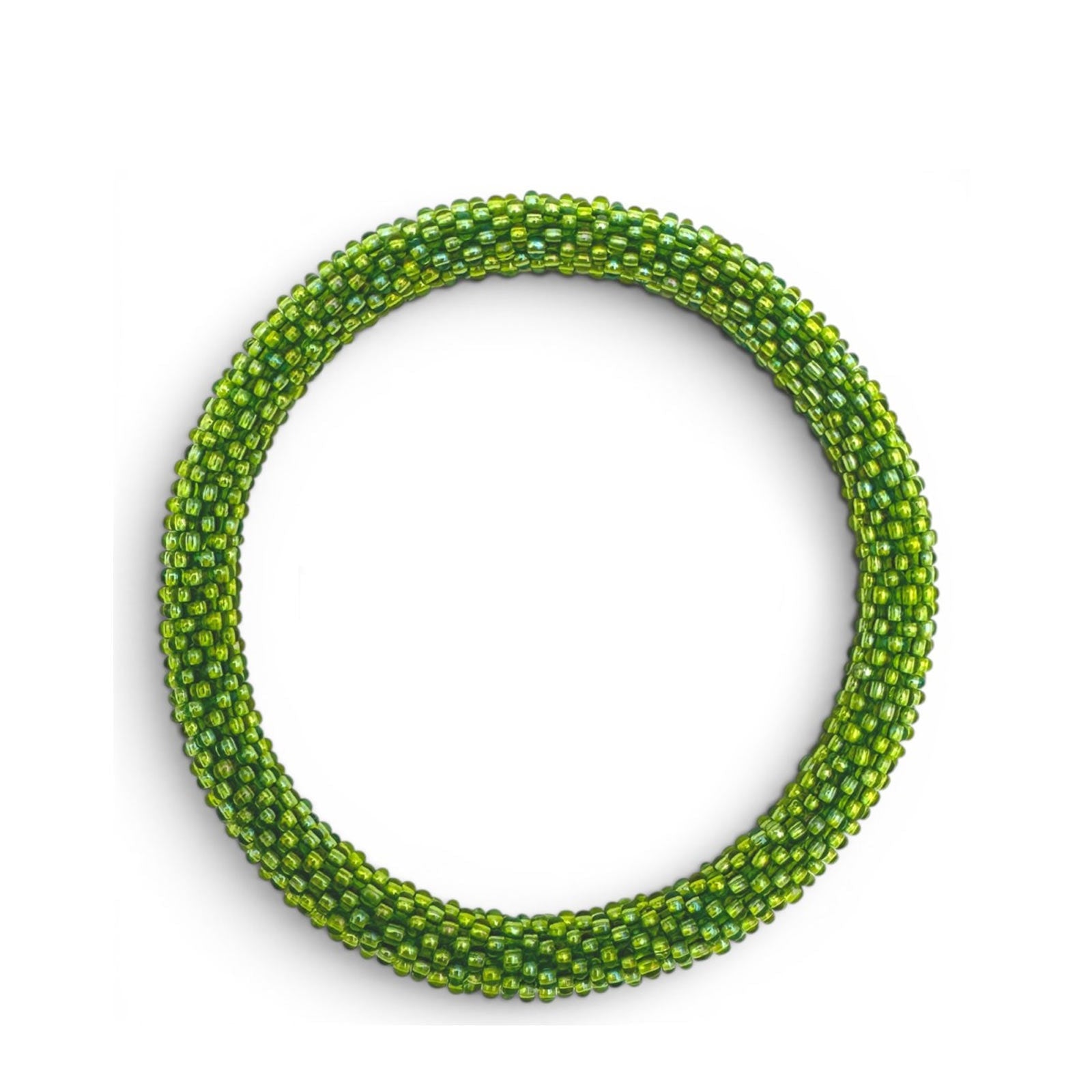 Nepalese Bracelet grass green E56 Maison Kizo