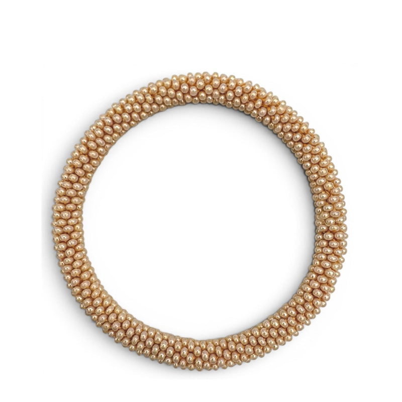 Nepalese Bracelet mustard E61