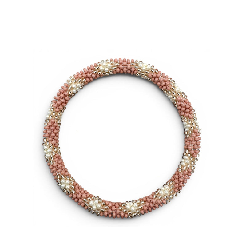 Nepalese Bracelet nude chevron CHEVI-16