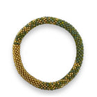Nepalese Bracelet olive/gold fade B07 Maison Kizo