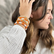 Nepalese Bracelet orange/gold Maison Kizo