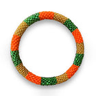 Nepalese Bracelet orange/green/gold Maison Kizo