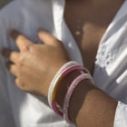 Nepalese Bracelet pink R34