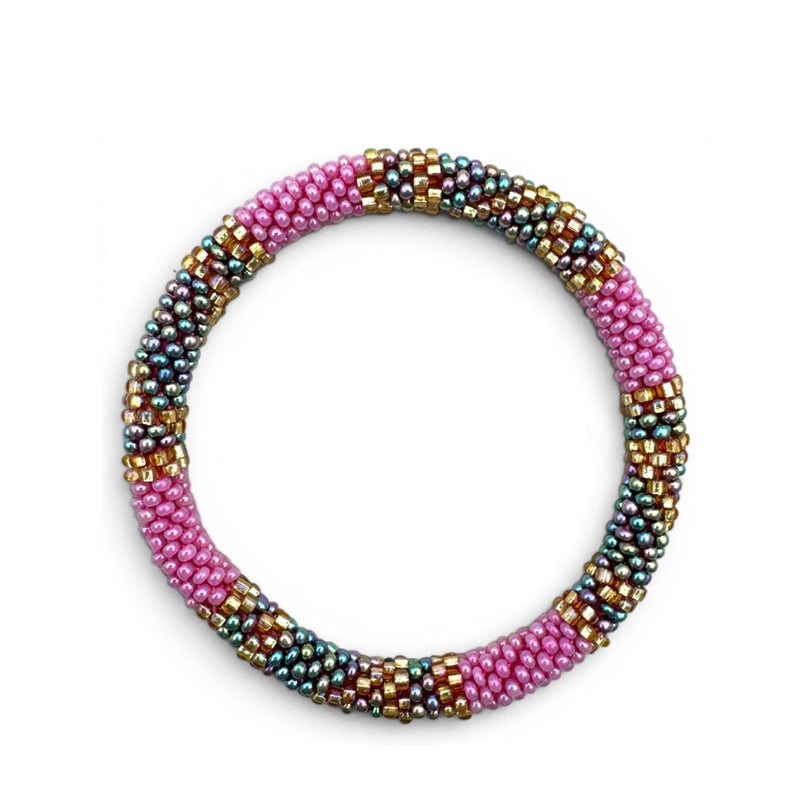 Nepalese Bracelet pink/mermaid R48 Maison Kizo