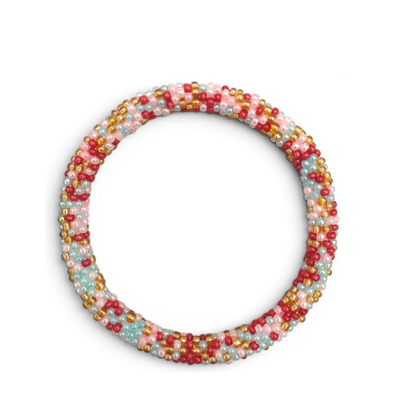 Nepalese Bracelet pink pastels  R26