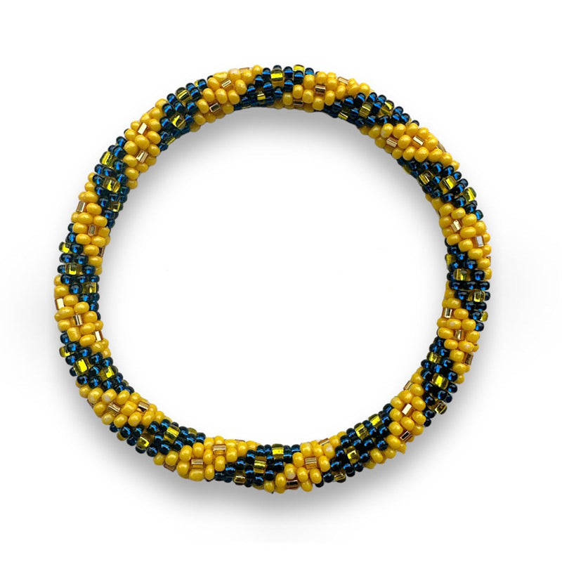 Nepalese Bracelet yellow/blue Maison Kizo