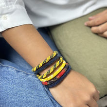 Nepalese Bracelet yellow/blue Maison Kizo