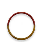 Thin Buffle Horn Bracelet terracotta Maison Kizo