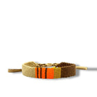 Woven Bracelet brown/orange Maison Kizo