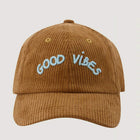 Beaumont Good Vibes Cord Cap velvet tan