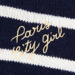 Choiseul Paris City Girl Jumper nocturnal blue ivory