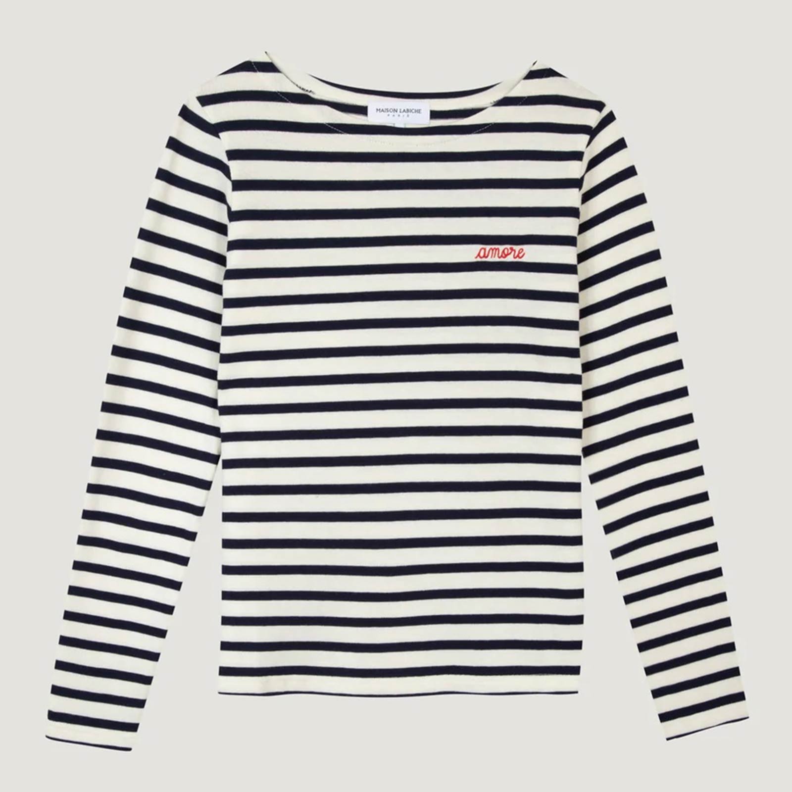 Colombier Longsleeve Amore ivory/navy