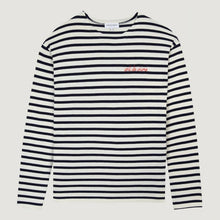 Colombier Longsleeve Art De Vivre Men ivory/navy