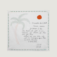 Guenot Postcard Scarf off white Maison Labiche