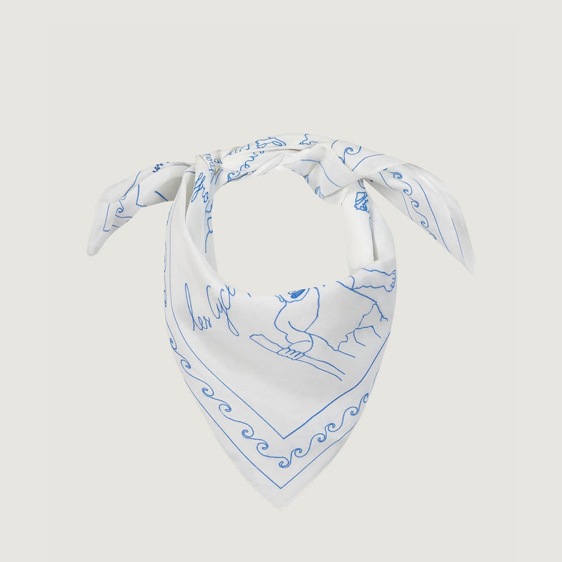 Guenot Scarf Ulysse ivory Maison Labiche