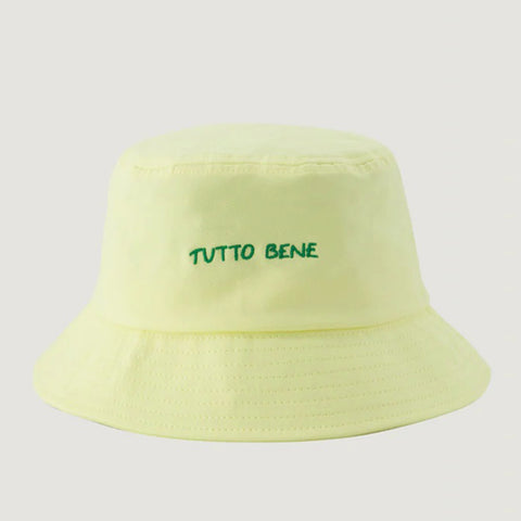 Joffre Hat Tutto Bene straw yellow
