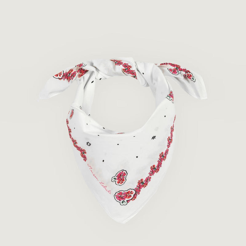 Lampue Bandana Flower flowers patch print Maison Labiche