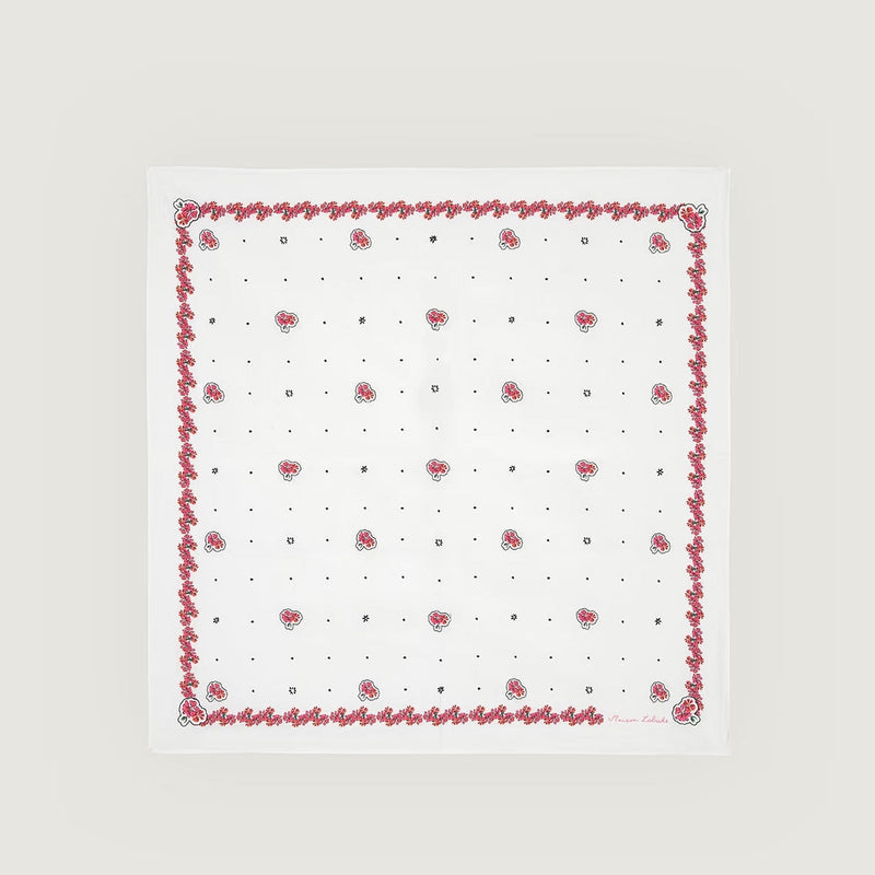 Lampue Bandana Flower flowers patch print Maison Labiche